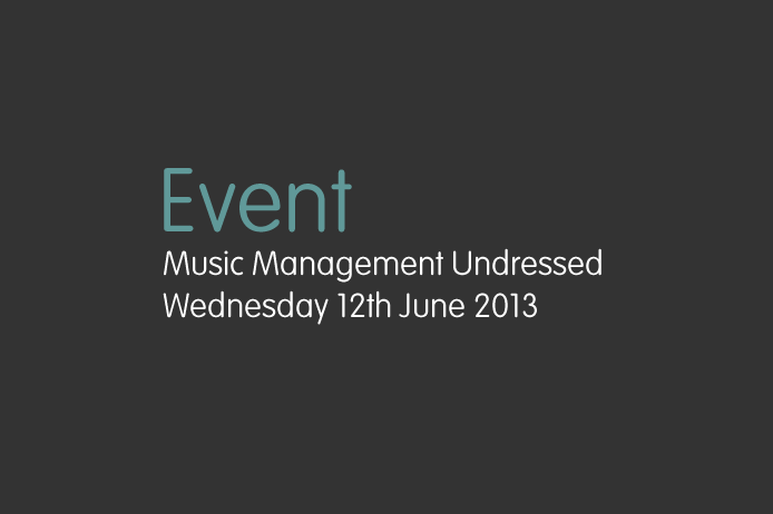 Music Management Undressed