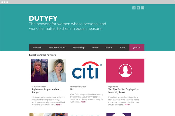 dutyfy-website-design